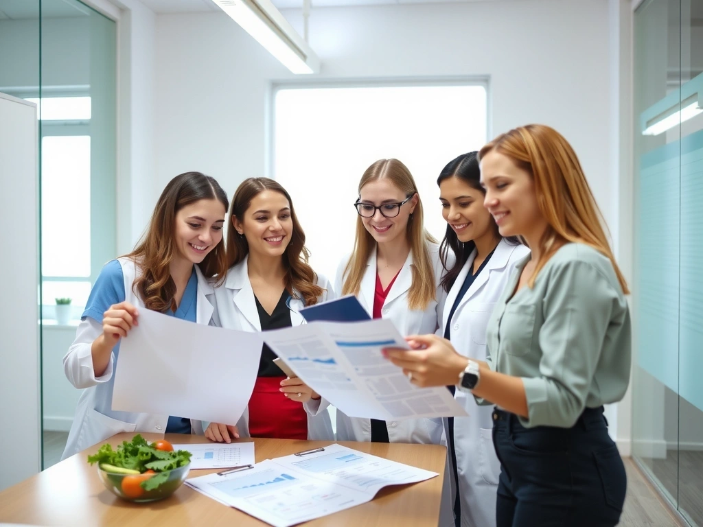 Tým NutriLife Czech v moderní kanceláři